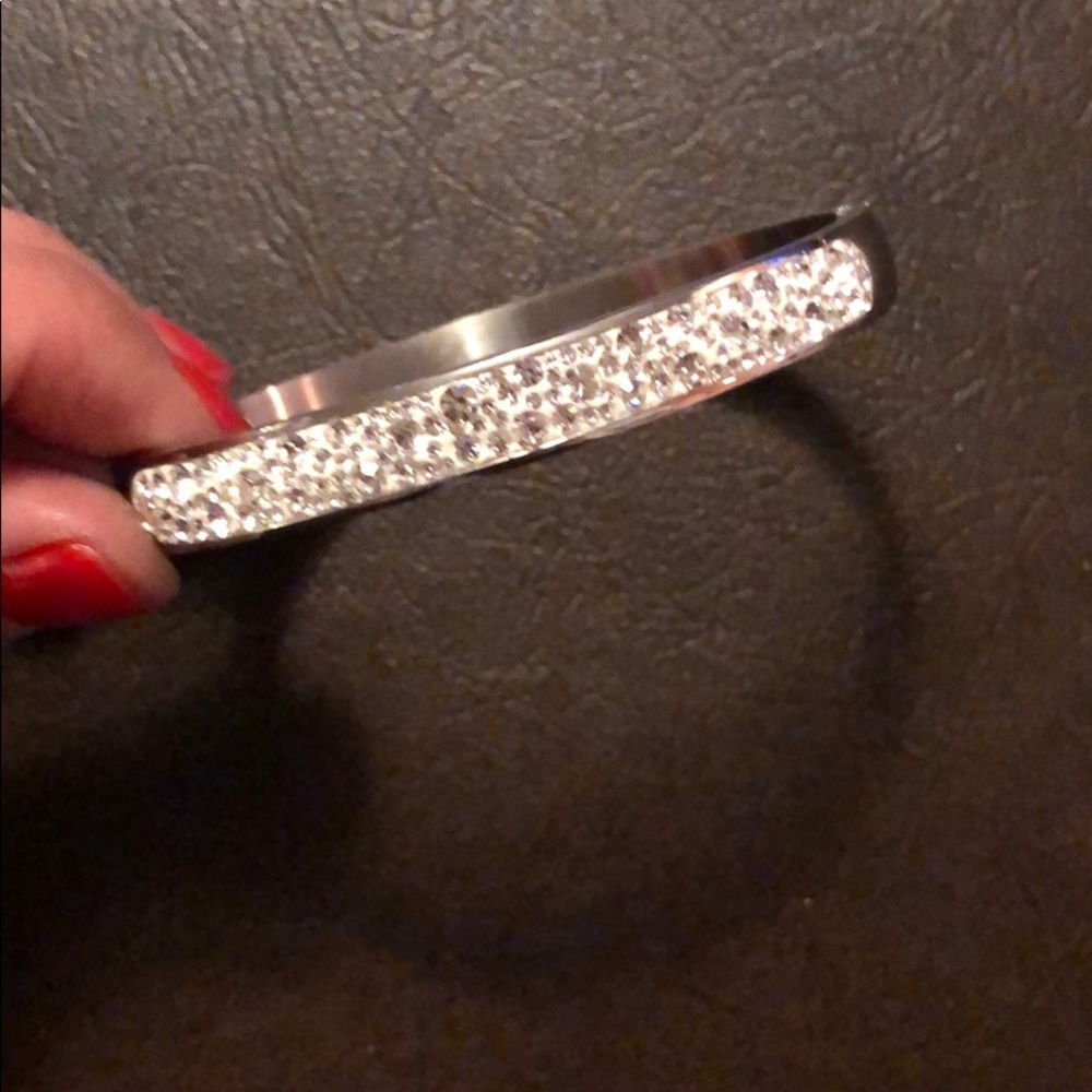 Silver bangle